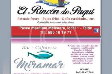 Programa de las fiestas de Melenara 2019 (Foto TA)